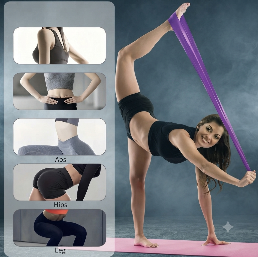Pilates Starter Set — Ring, Ball, Bands & Strap