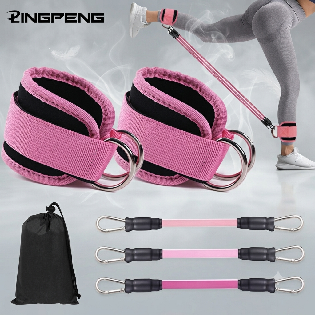 Fabric Resistance Bands — Non-Slip, Graded Strengths