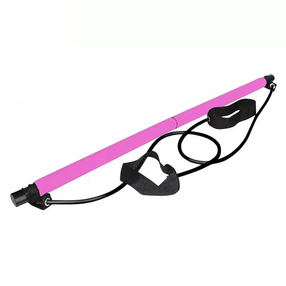 Pilates Bar with Resistance Bands — Portable