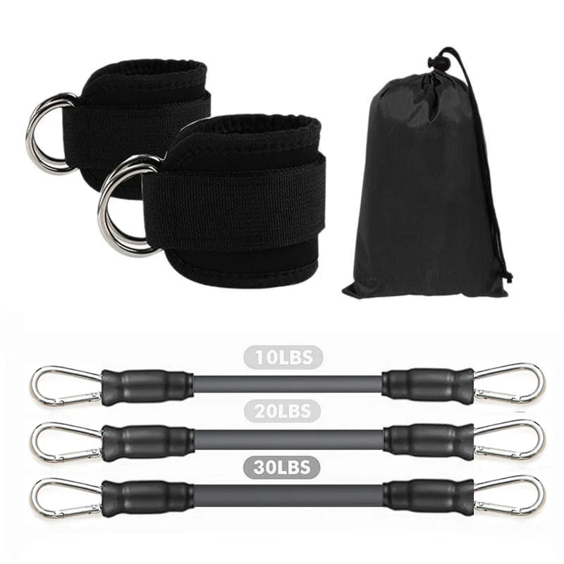 Fabric Resistance Bands — Non-Slip, Graded Strengths