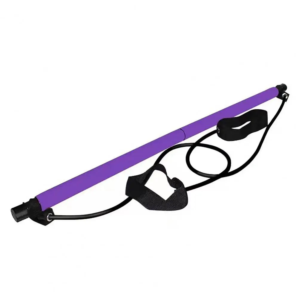 Pilates Bar with Resistance Bands — Portable